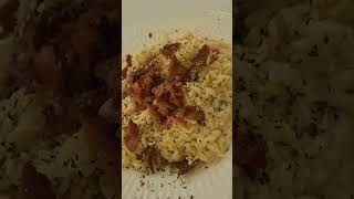 Orzo past random bacon blend 😋 [upl. by Darrill810]