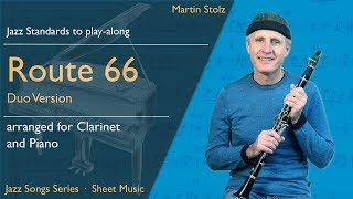 How to play quotRoute 66quot for Clarinet and Piano [upl. by Enileuqkcaj]