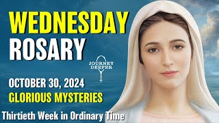 Wednesday Rosary 💙 Glorious Mysteries of Rosary 💙 October 30 2024 VIRTUAL ROSARY [upl. by Kcered]