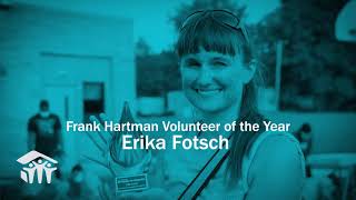 2019 Volunteer of the Year  Erika Fotsch [upl. by Huntlee]