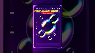 Easy way to draw bubbles 🫧 art digitalart procreate artist bubbles arttutorial viralvideo [upl. by Georgeanne115]