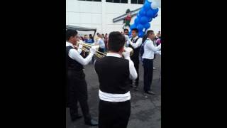 Banda de paz centro escolar reino de holanda los honores a la bandera salvadoreña [upl. by Materi849]