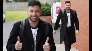 ExStrictly pro Giovanni Pernice gives a thumbs up during latest tour stop as chaos continues [upl. by Dosi396]