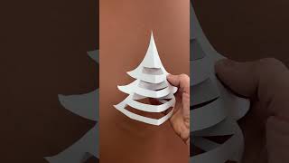 Kerstboom van papier vouwt  Kirigami Kerstboom 2 [upl. by Thatcher294]