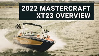 2022 MasterCraft XT23 Overview [upl. by Idnak534]