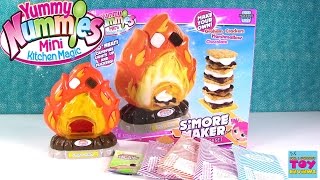 Yummy Nummies SMore Maker DIY Cooking Fun Toy Unboxing Review  PSToyReviews [upl. by Schoenburg]