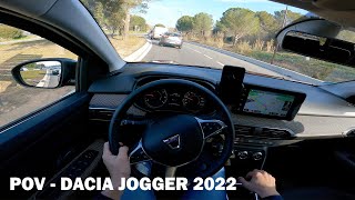 POV  First DACIA JOGGER 2022 [upl. by Aseral]