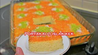 Portakalli islak kek [upl. by Anirtap]