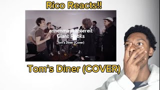 Toms Diner Cover  AnnenMayKantereit x Giant Rooks  RICO REACTS reaction ricoreacts [upl. by Florida]