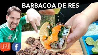 Cómo hacer BARBACOA de RES con CONSOMÉ en VAPORERA y SALSA DELICIOSA [upl. by Avot489]