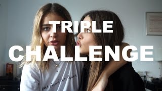 TRIPLE CHALLENGE ADIVINA EL COLOR CANCIÓN IDIOTIZADOR [upl. by Skell558]