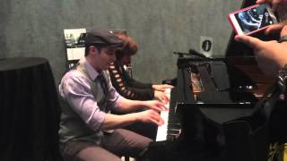 Boogie Woogie piano four hands Amazing performance by Doña Oxford amp Arthur Migliazza [upl. by Leandre]