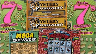 Lucky 7’s Loteria Mystery amp Mega Crosswords [upl. by Oinolopa]