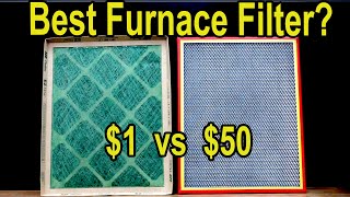 Best Furnace Filter Brand 3M Filtrete vs HoneyWell BestAir Nordic Pure Flanders EZ Flow [upl. by Nilyad683]