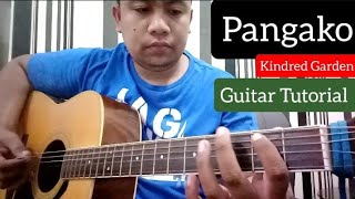 PANGAKO GUITAR TUTORIAL KINDRED GARDEN [upl. by Davena424]