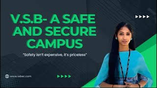 A Safe amp Secure CampusVSB Engineering CollegeKarurBest Placement College in Tamilnadu [upl. by Notna]