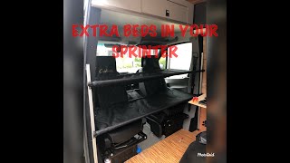 Sprinter 4x4 CABBUNK bunk beds [upl. by Gilbye]