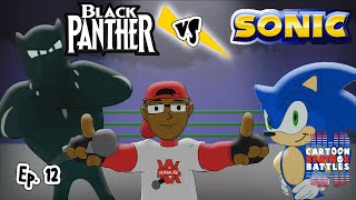 Black Panther Vs Sonic  Cartoon Beatbox Battles [upl. by Hogue180]