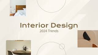 Top Interior Design 2024 Trends  Home Decor Trends 2024 [upl. by Leinehtan]