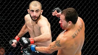 Giga Chikadzes Undefeated Streak to Start UFC Career [upl. by Bernardi716]