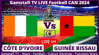 Côte dIvoire vs Guinée Bissau En Direct CAN 2024 Commenté en temps réel  Gamstafi TV [upl. by Rep]