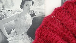 LACE SCARF KNITTING TUTORIAL  Vintage Lace Scarf Revisited Beginners Edit [upl. by Adnir]