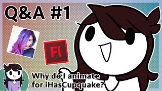 QampA 1 Why do I Animate for iHasCupquake [upl. by Adora]