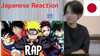 Japanese Reacts SHONEN JUMP RAP CYPHER  RUSTAGE ft NLJ DPS CDawgVa [upl. by Adimra]