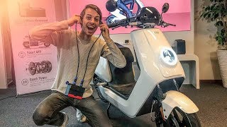 NIU NPRO ALLE DETAILS  DE SNELSTE ELEKTRISCHE SCOOTER [upl. by Aranaj737]