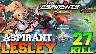 Lesley Aspirant Skin Gameplay Effects Animation  Deadeye Spectre Skin Spotlight Mobile Legends [upl. by Travus]