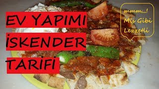 Lop Et İle Evde Sende İskender Yap  İskender Tarifi  İskender Nasıl Yapılır [upl. by Craggy784]