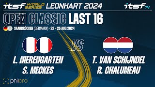 NierengartenMeckes vs Van SchijndelChalumeau  Last 16  ITSF 2024 WS Leonhart Open Classic [upl. by Akiwak]