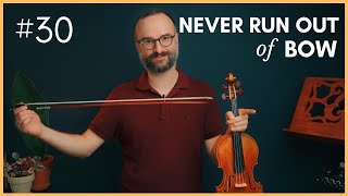 My favorite bow arm trick for more sound  Violin Technique [upl. by Leirum525]