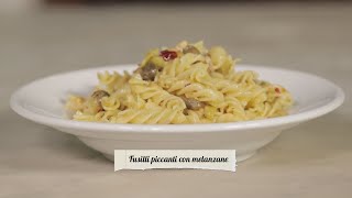 Fusilli piccanti con melanzane  Le ricette del convento [upl. by Farhi]