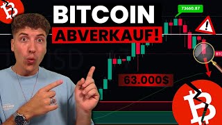 Bitcoin Korrektur Wie tief fallen wir wirklich Bitcoin Analyse [upl. by Ynej]