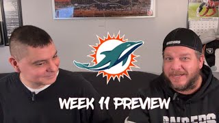 Las Vegas Raiders vs Bengals Week 9 Recap and Week 11 Miami Preview NFL 2024 [upl. by Liahus599]