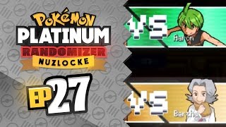 Pokemon Platinum Randomizer Nuzlocke  Part 27  Elite Four Aaron amp Bertha [upl. by Hourihan]