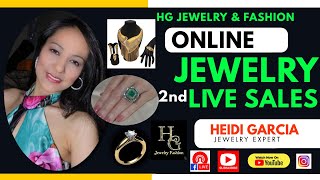 Jewelries  Gold Necklace  Rings  Hg Jewelry and Fashion Live 2 [upl. by Nirihs606]