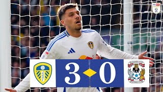 Leeds vs Coventry 30 Highlights  EFL Championship  20242025 [upl. by Lon]