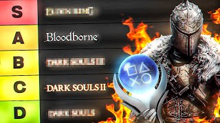 I Platinumd Every Soulsborne Game and Ranked them on a Tier List [upl. by Ennaus267]