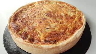 Délicieuse recette de la tarte à loignon facile et rapide à tester absolument [upl. by Limaa]