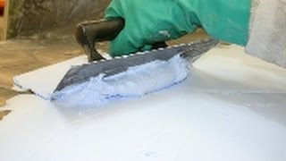 How to use Marine Epoxy Filler Easy Fair Trowelable amp Spreadable from Reactive Resins [upl. by Marquita]