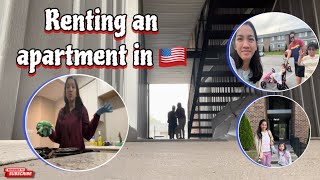 OUR EXPERIENCE FROM RENTING AN APARTMENT IN USA  FILIPINO NURSE IN USA  USRN 🇵🇭🇺🇸 [upl. by Izak]