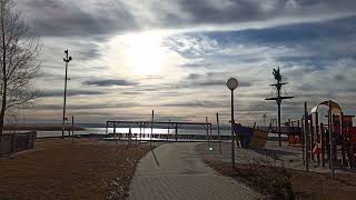 Abendstimmung am Neusiedlersee in Illmitz Burgenland Sonnenuntergang See trocknet aus [upl. by Ecinej410]