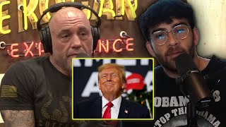 Joe Rogan Calls Out Israel Trump Gets Interviewed Ronna McDaniel Fired  HasanAbi reacts [upl. by Eleynad]