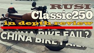 RUSI CLASSIC250 in depth REVIEW  in my own opinion [upl. by Drewett]