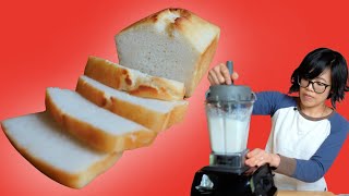 Turn RICE Into Fluffy BREAD In 1 Hour  Flourless Blender Rice Bread [upl. by Free]