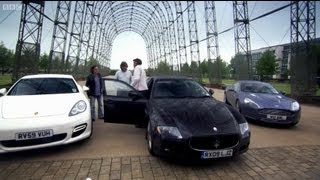 Four Door Supercars  Top Gear  Series 15  BBC [upl. by Odlopoel906]