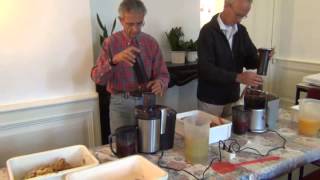 Sap maken  koken en genieten  juicing cooking and enjoy [upl. by Sixla]