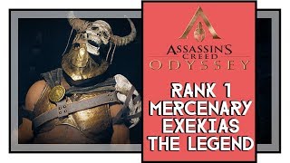 Assassins Creed Odyssey Exekias the Legend Cultist Location Rank 1 Mercenary [upl. by Donnamarie301]